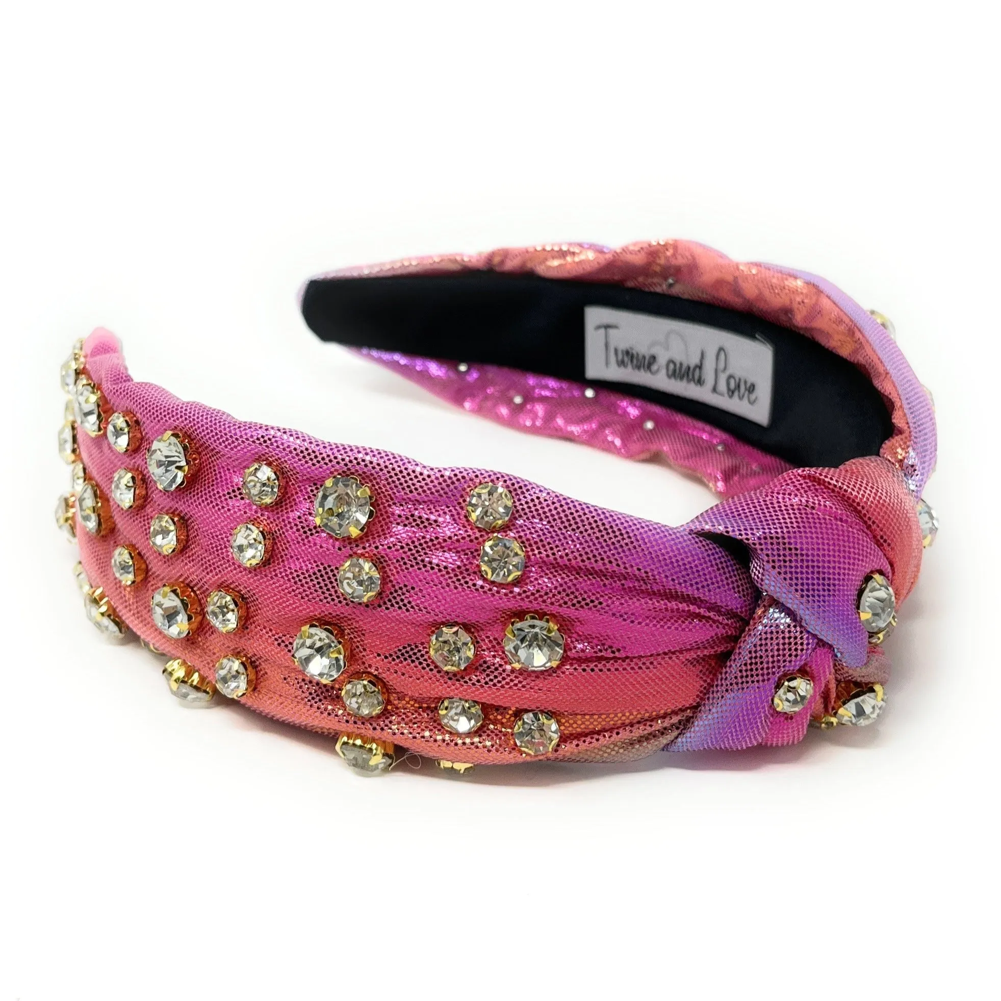 Shimmer Jeweled Knot Headband (more colors)