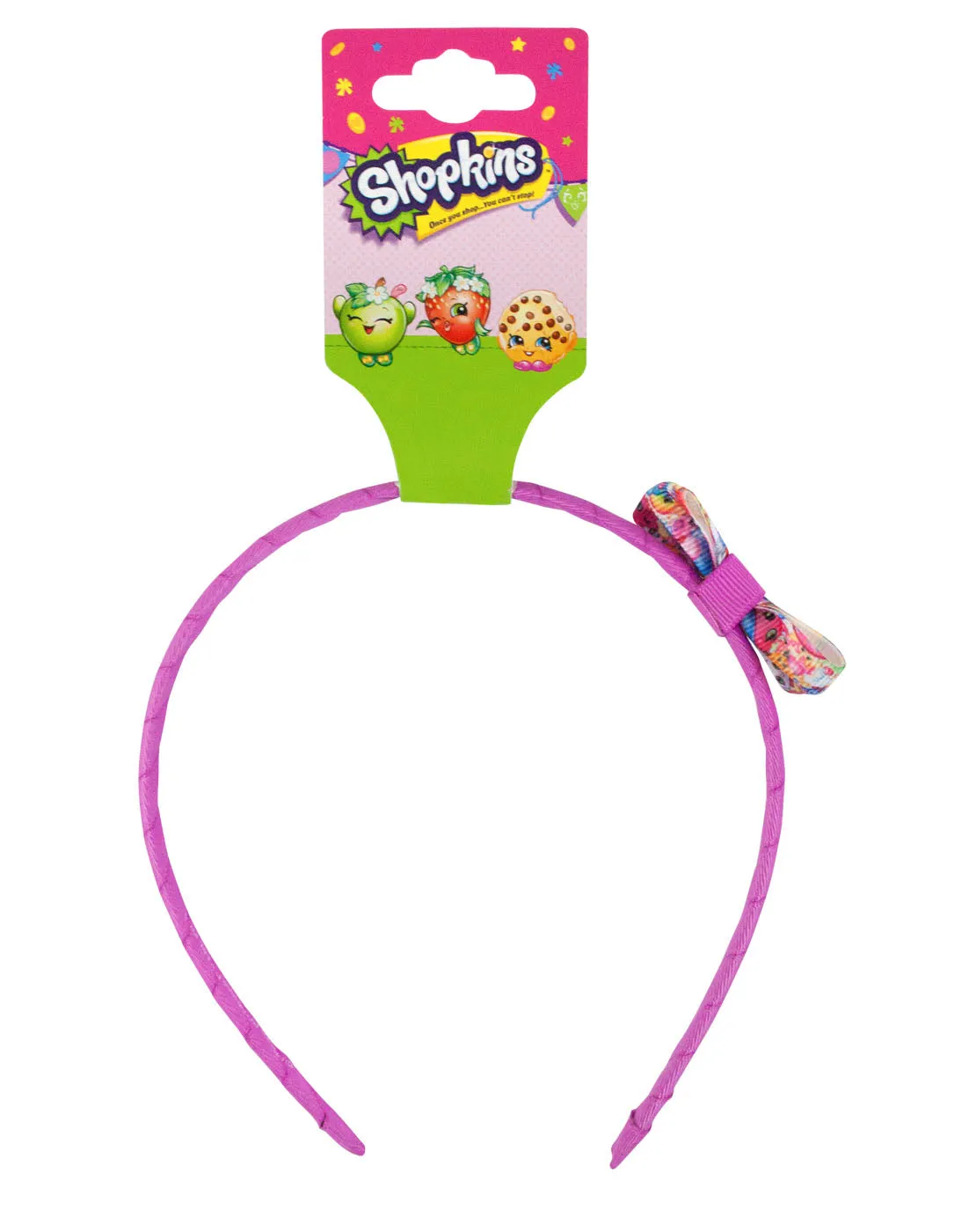 Shopkins Printed Alice Bow Head Band