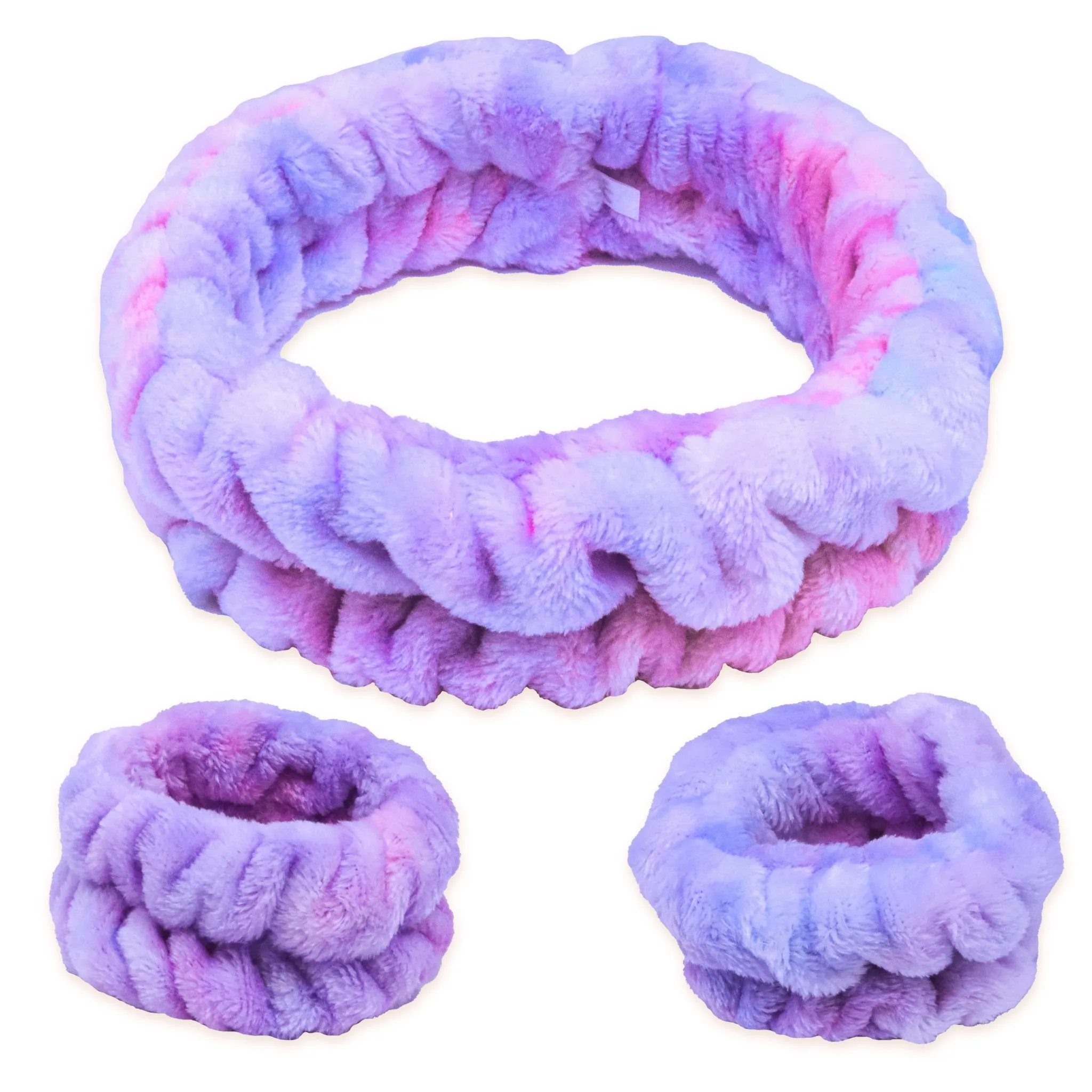 Soft Spa Headband and Wristbands