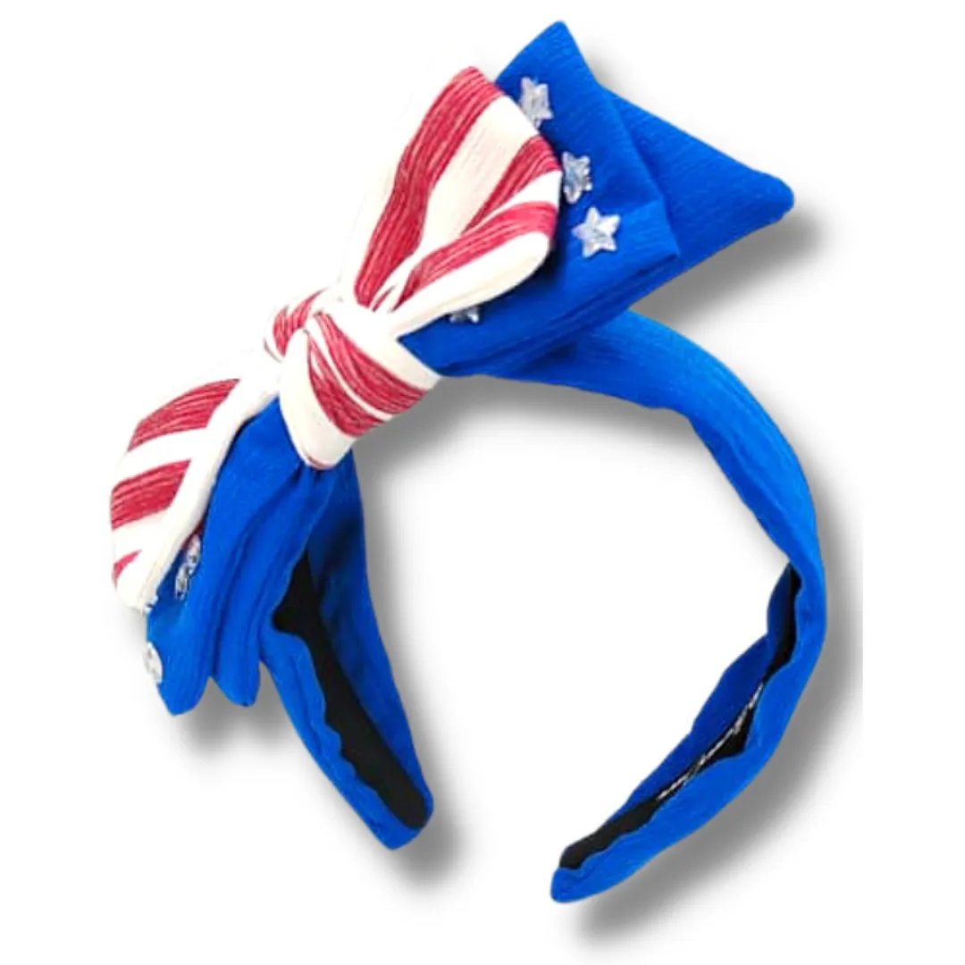 Stars and Stripes Bow Headband [Brianna Cannon]