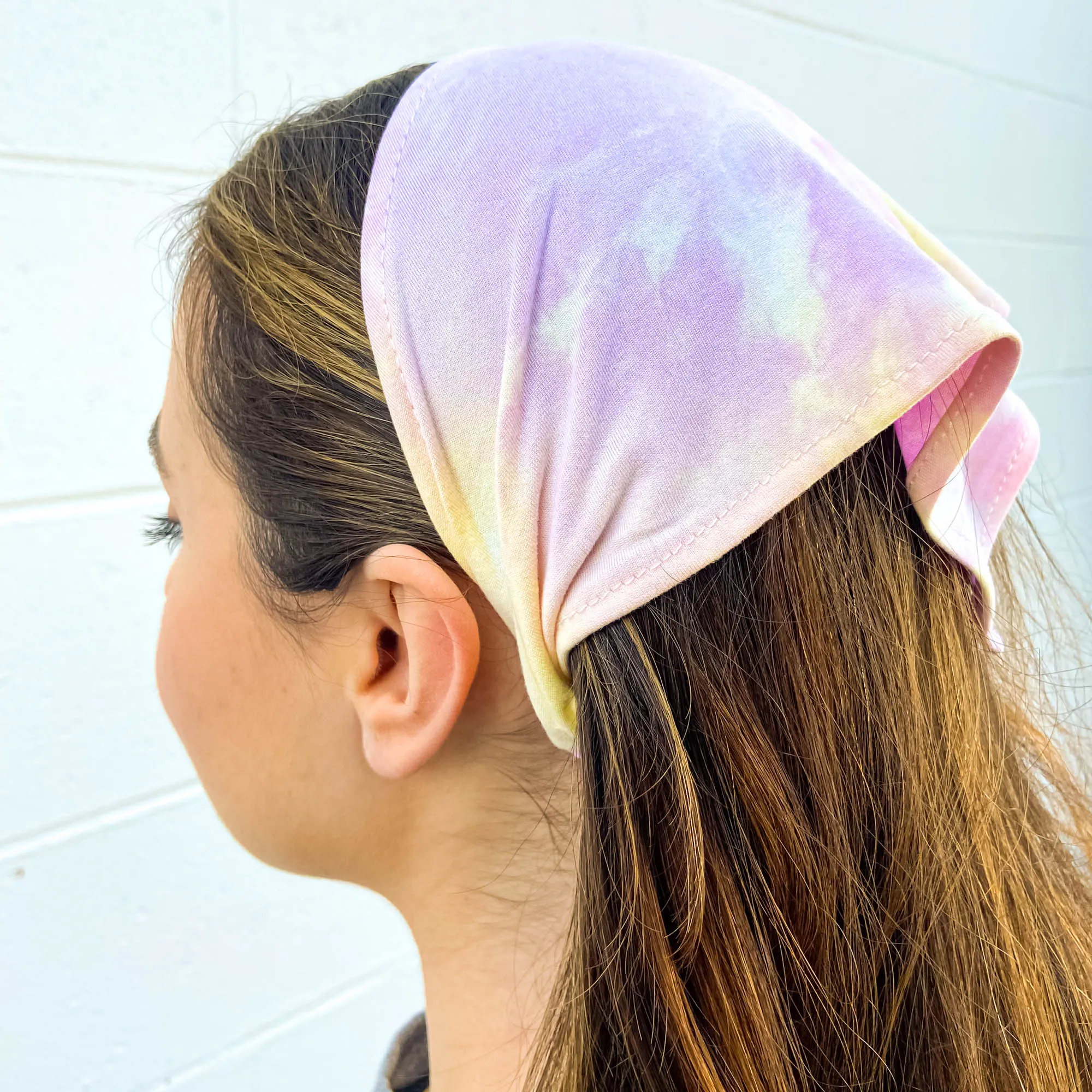 Stretch Tie Dye Bandana Scarf Headband