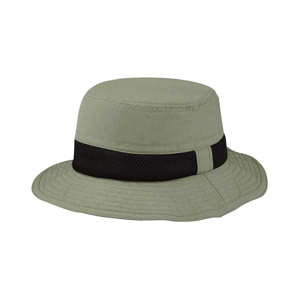 Taslon UV Bucket Hat with Meshed Crown