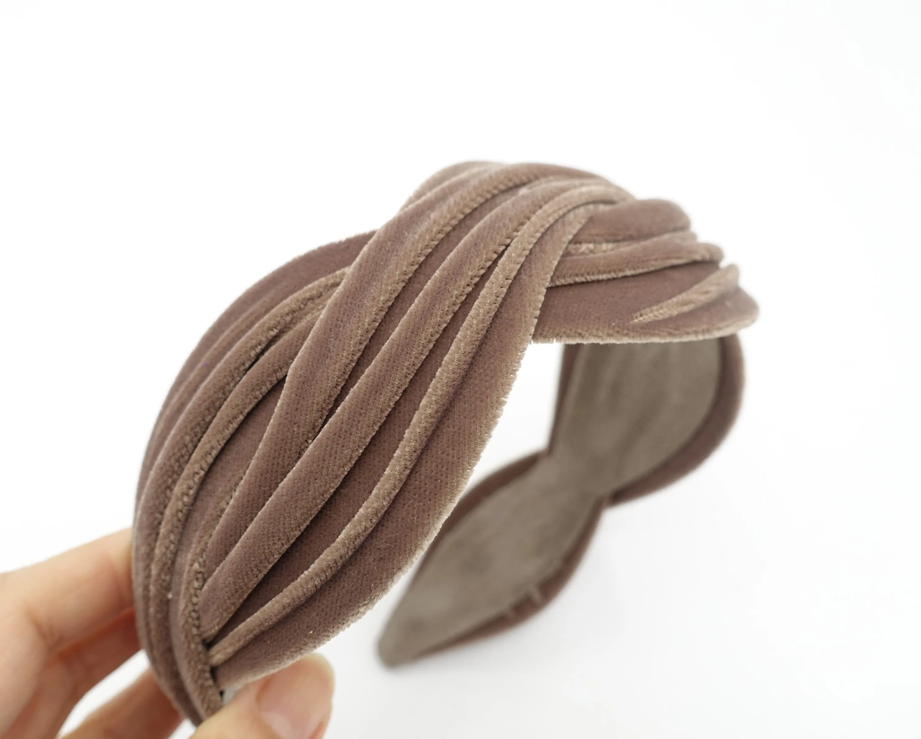 velvet wave headband for women