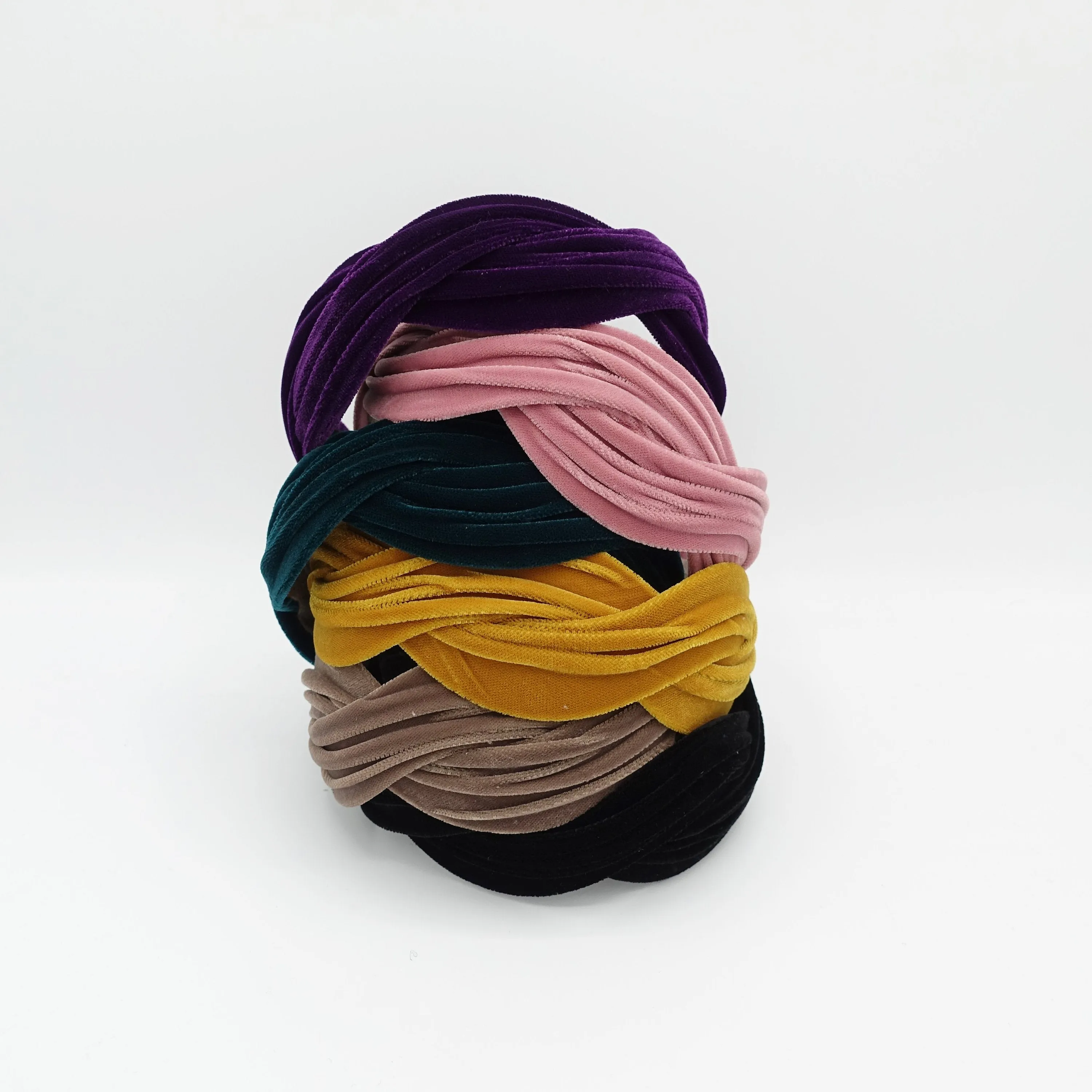 velvet wave headband for women