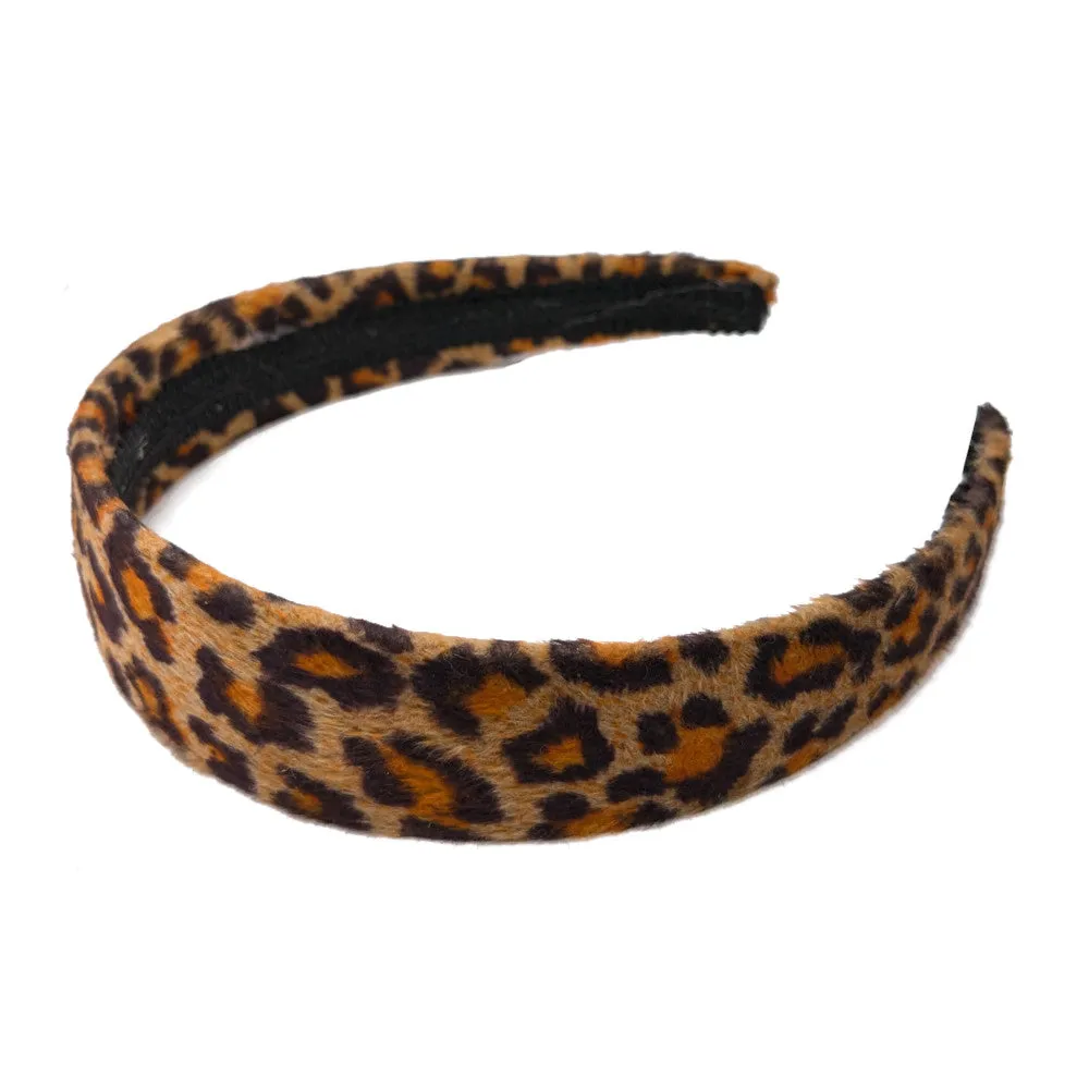 Wide Animal Print Headbands