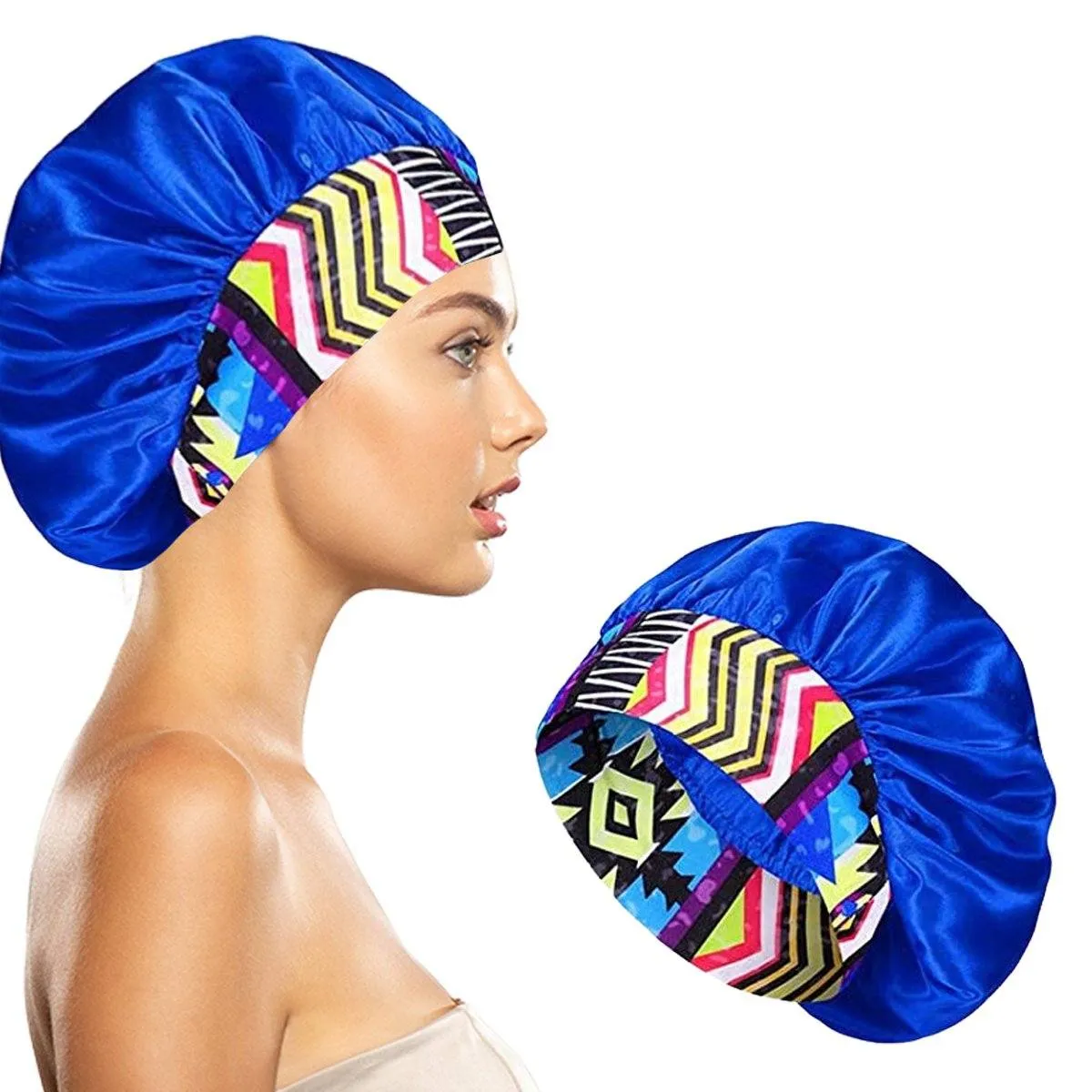 Women's Silky Satin Head Scarf Hair Wrap Cap Hat Headband Sleeping Bonnet