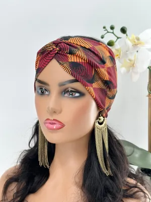 Yowa African Print Twist Headband